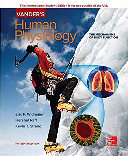 Vanders Human Physiology 15Th Edition